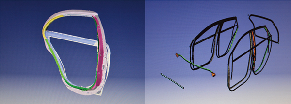 Simulation of automotive weatherstrip assembly