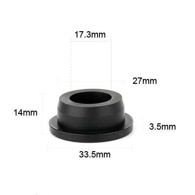 27 black molded silicone rubber products parts plugs