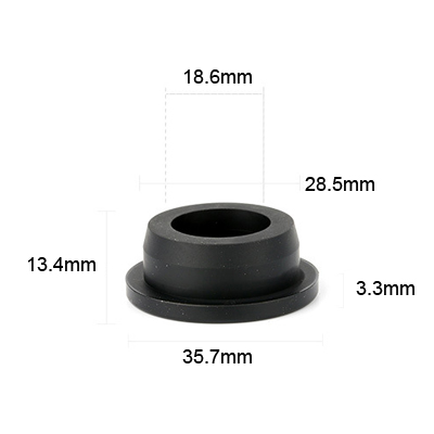 28.5 black molded silicone rubber products parts plugs