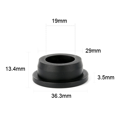 29 black molded silicone rubber products parts plugs