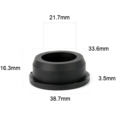 33.6 black molded silicone rubber products parts plugs