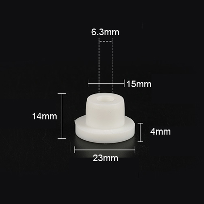 T15 silicone rubber parts molded plugs