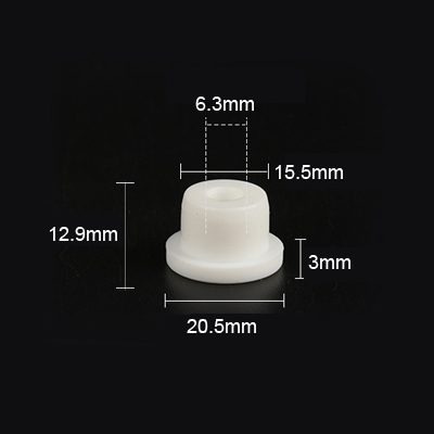 T15.5 silicone rubber parts plugs