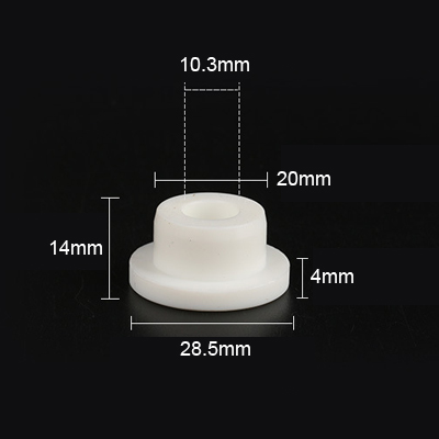 T20 molded silicone rubber parts plugs caps