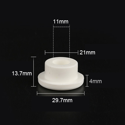 T21 molded silicone rubber parts plugs