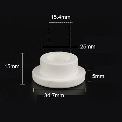 T25 molded silicone rubber parts plugs