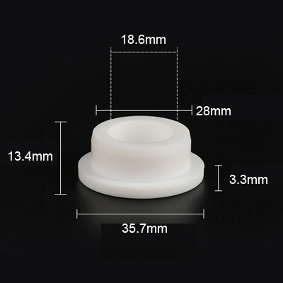 T28 molded silicone rubber parts plugs