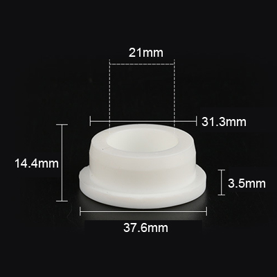 T31.3 molded silicone rubber parts plugs covers caps