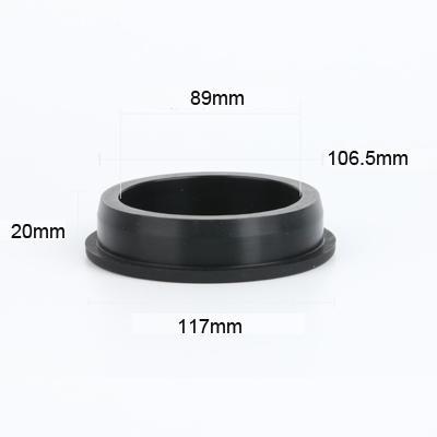 T106.5-B molded silicone rubber parts plugs grommets