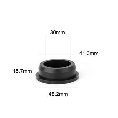 T41.3-B molded silicone rubber parts plugs grommets