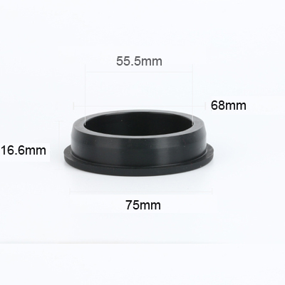 T68.5-B molded silicone rubber parts plugs grommets