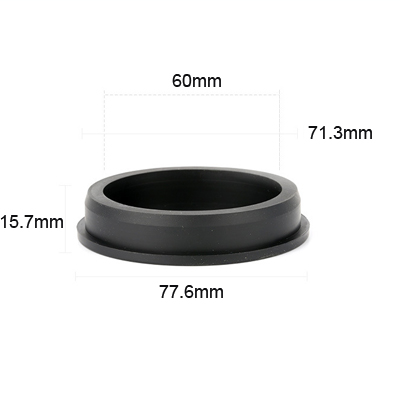 T71.3-B molded silicone rubber parts plugs grommets