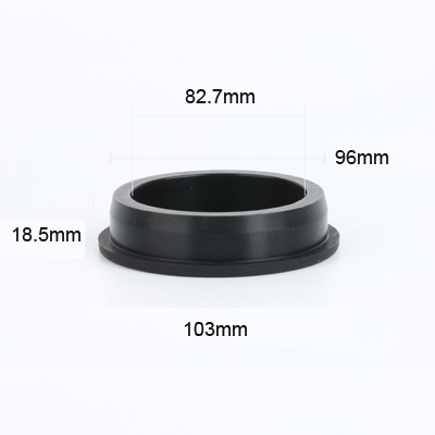 T96.3-B molded silicone rubber parts plugs grommets