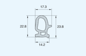 Door Weatherstrips EPDM Sponge Rubber Door Seals