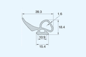 Door Weatherstrips EPDM Sponge Rubber Door Seals