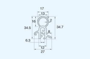 Luggage Weatherstrips Liftgate and deck lid seals