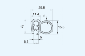 Opening Trim Weatherstrips Automotive Door Seals