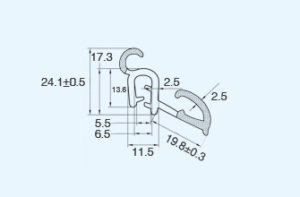 Opening Trim Weatherstrips Automotive Door Seals