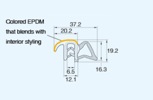 Opening Trim Weatherstrips Automotive Door Seals