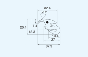 Windshield Weatherstrips Self-locking Gaskets EPDM