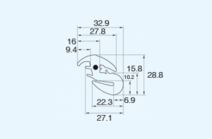 Windshield Weatherstrips Self-locking Gaskets EPDM