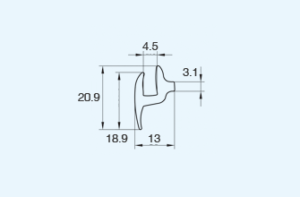 Windshield Weatherstrips Self-locking Gaskets EPDM