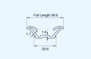 automotive flocked or coated glass run channels