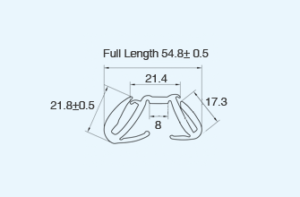 automotive flocked or coated glass run channels