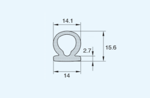 automotive hood seals weatherstrips 