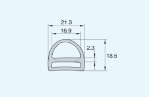 automotive hood seals weatherstrips 