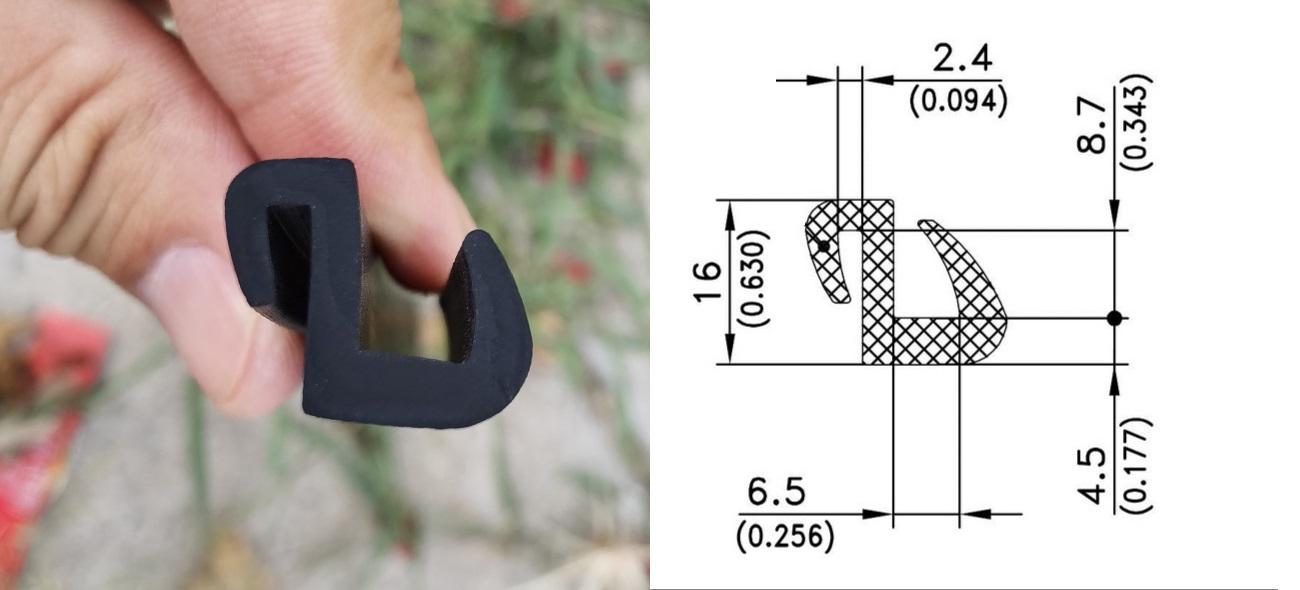 EPDM Rubber Gaskets for Enclosures