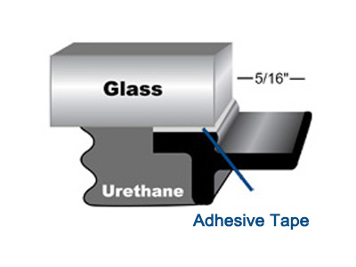 auto glass Universal Underside Mouldings -201