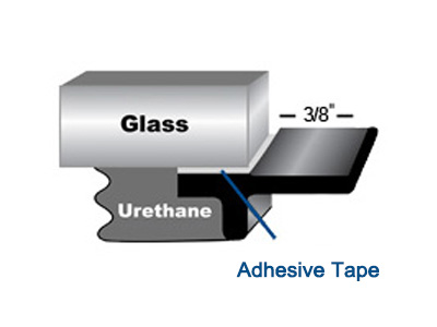 auto glass Universal Underside Mouldings-204