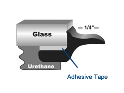 auto glass Universal Underside Mouldings -205