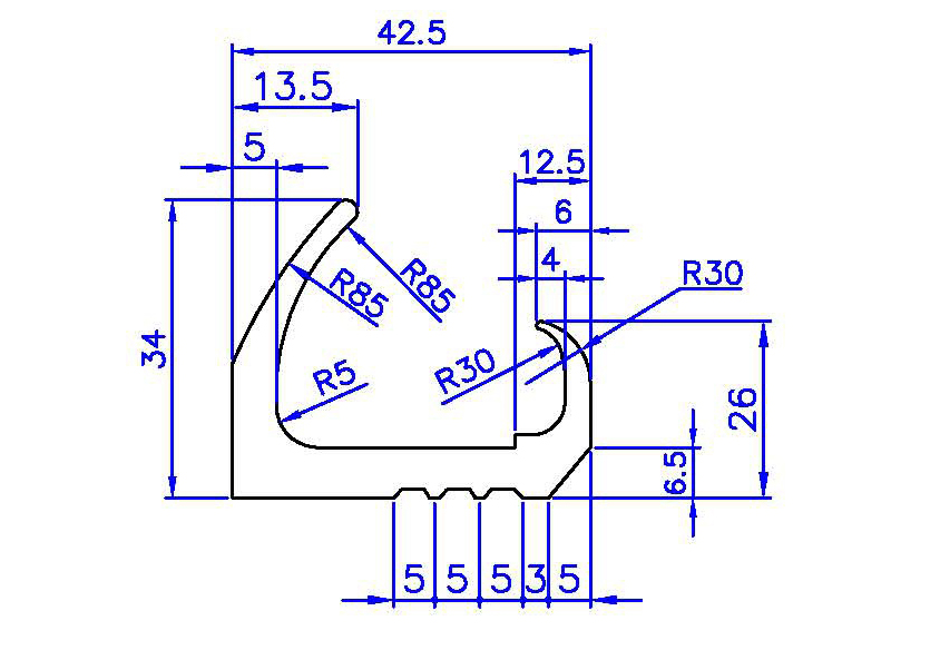 EPDM Rubber Container Door Seals for Shipping Containers (1)