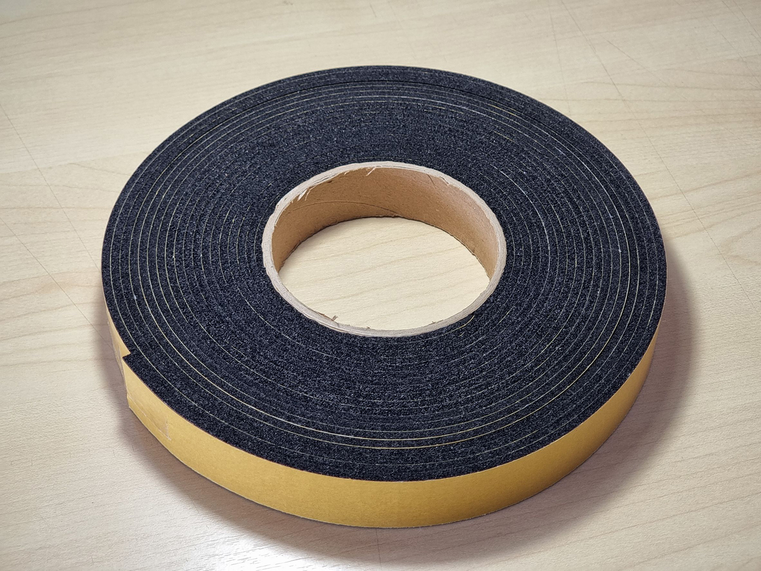 Black Single-Sided Foam Tape, EPDM Foam Seals China Hebei