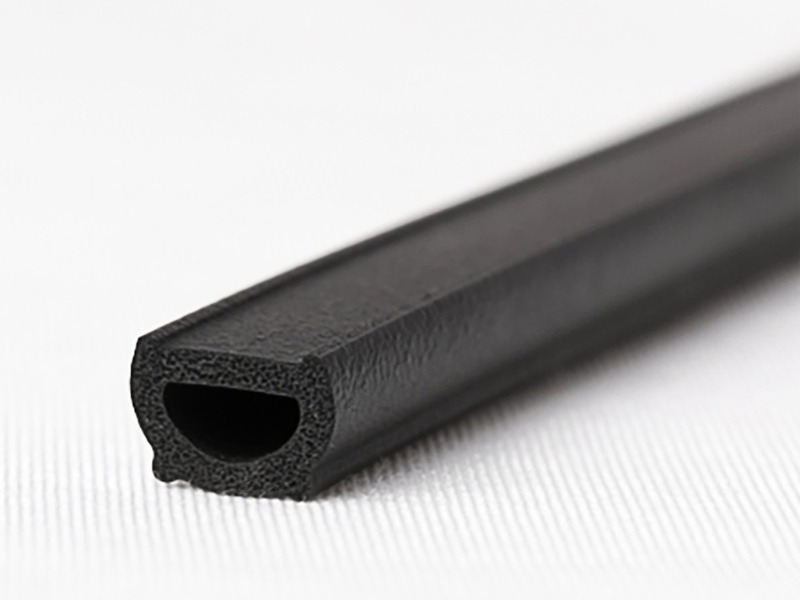 EPDM Rubber Half Round Seal with Tab